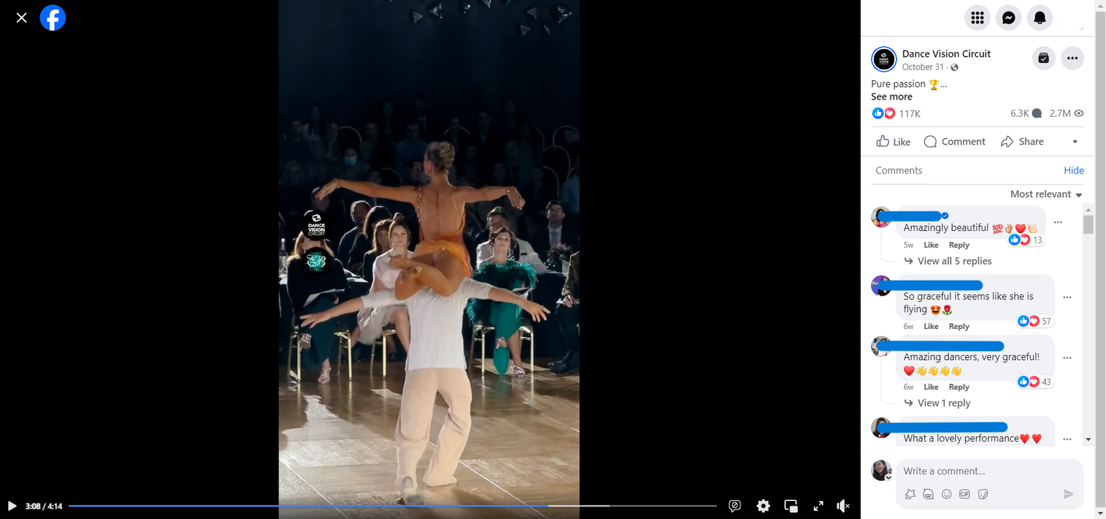 Ballet in dancesport